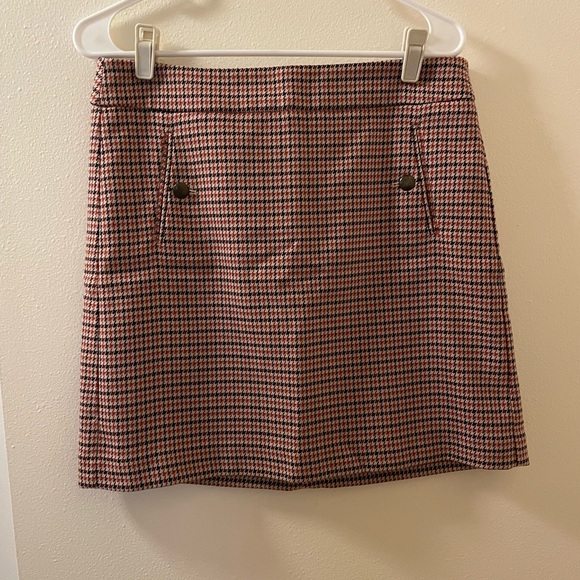 Loft Plaid skirt - Picture 2 of 2